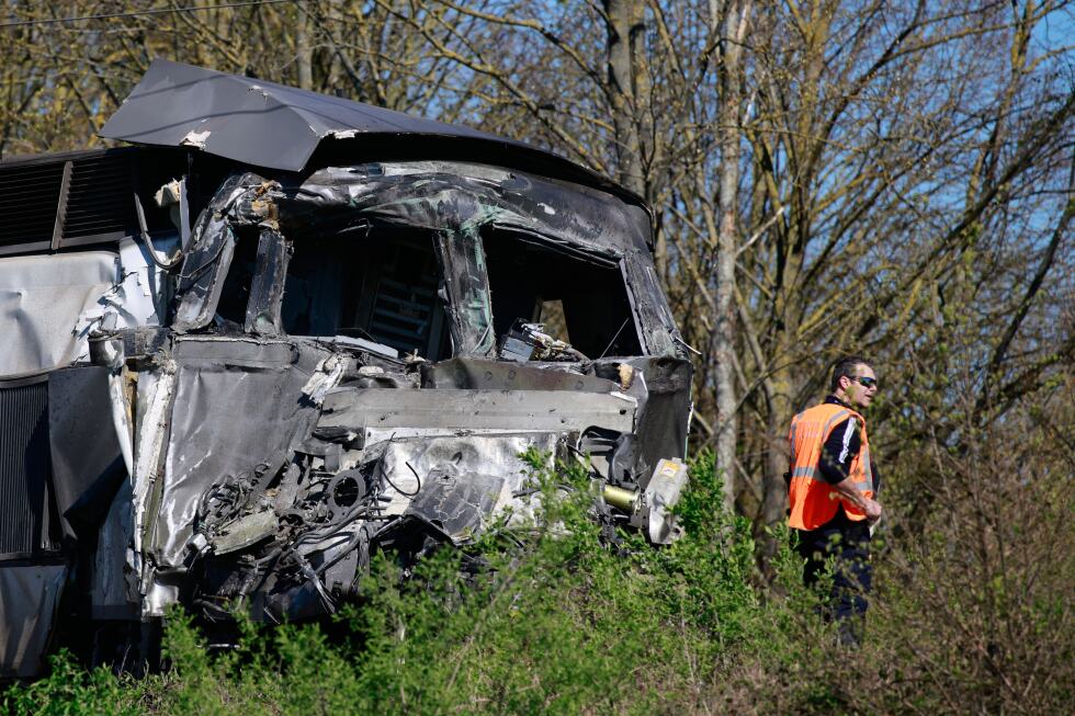 French high-speed train driver killed in crash at railway crossing