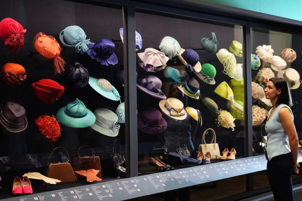 Queen Elizabeth II’s fashion legacy on display at Buckingham Palace