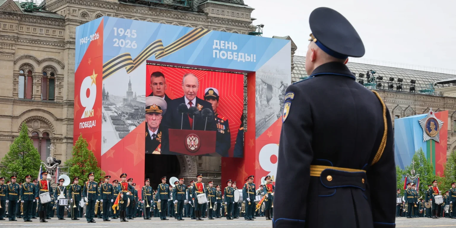 Putin’s Victory Day Parade Reveals Kremlin’s Military Exhaustion, Telegraph Reports