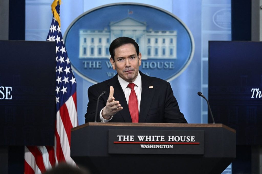 Marco Rubio Defends Trump’s Disputed Iran Nuclear Comments Ahead of Vatican Meeting