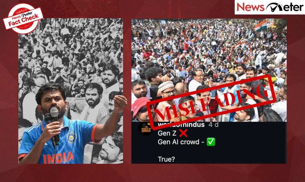 Fact Check: Viral CJP Protest Image Is Not AI-Generated; Here Are the Facts